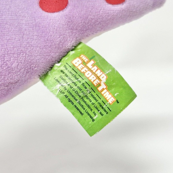 Rare Land Before Time Ruby Dinosaur Plush HTF RARE 9” Universal - Picture 8 of 10